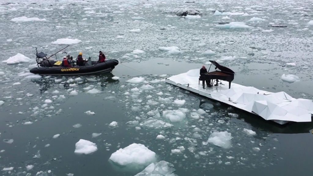 Así se rueda un vídeo-clip en el Ártico