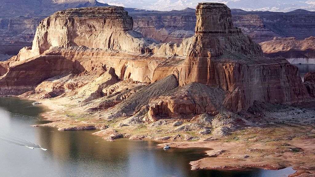 El segundo lago artificial más grande de EE.UU.