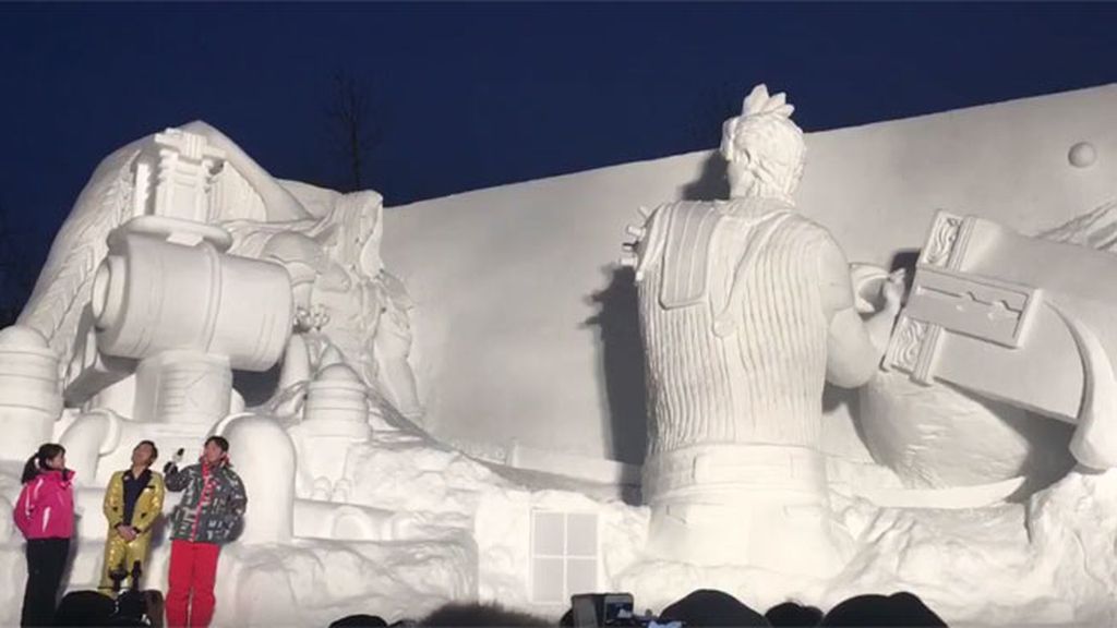 La batalla decisiva de ‘Final Fantasy VII’ en la nieve