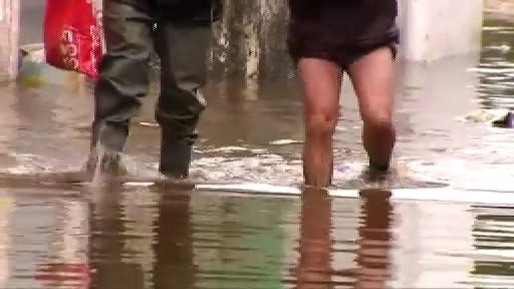 Un temporal de lluvia y viento azota Galicia