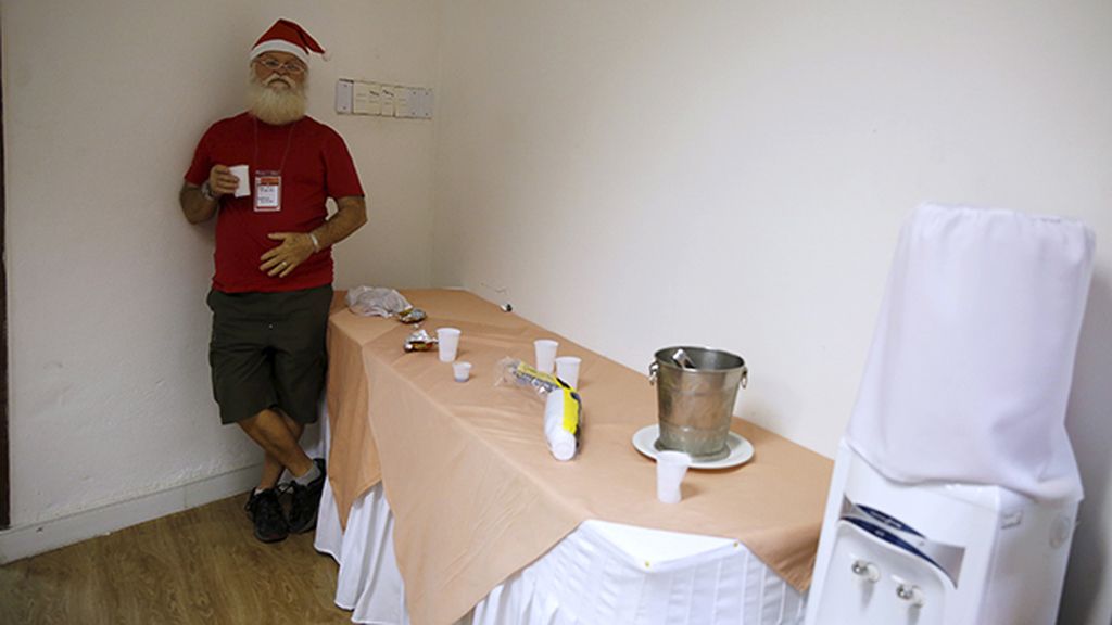 Escuela de Papa Noel en Brasil