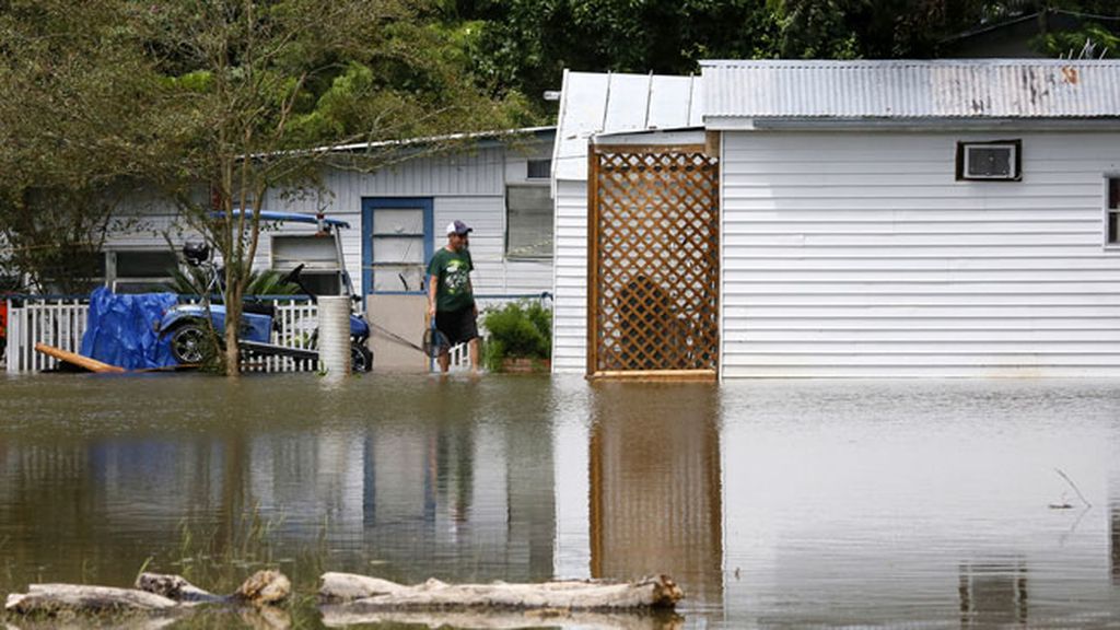 Un aluvión sin precedentes inunda el sur de Louisiana: las impactantes imágenes