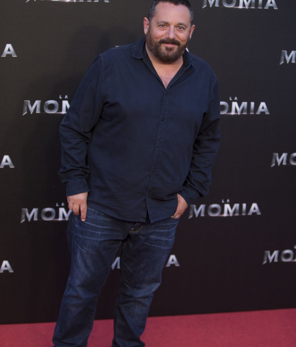 Pepón Nieto, 'casual' en azul marino