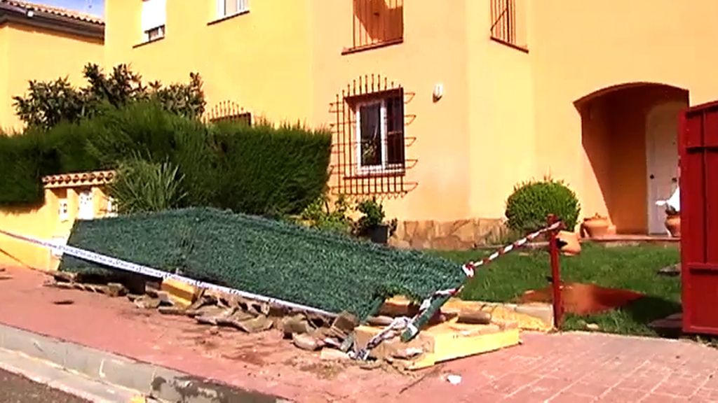 Así han quedado las casas de Mont Roig del Camp (Tarragona)