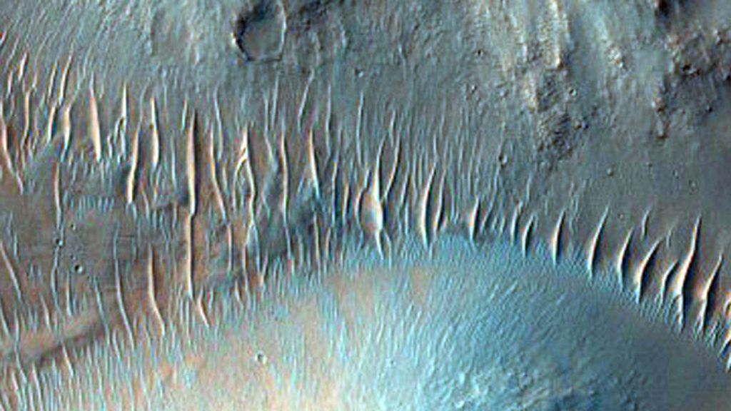 Nirgal Vallis, el canal de un largo río ya evaporado