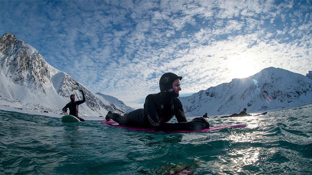 auroras y surf