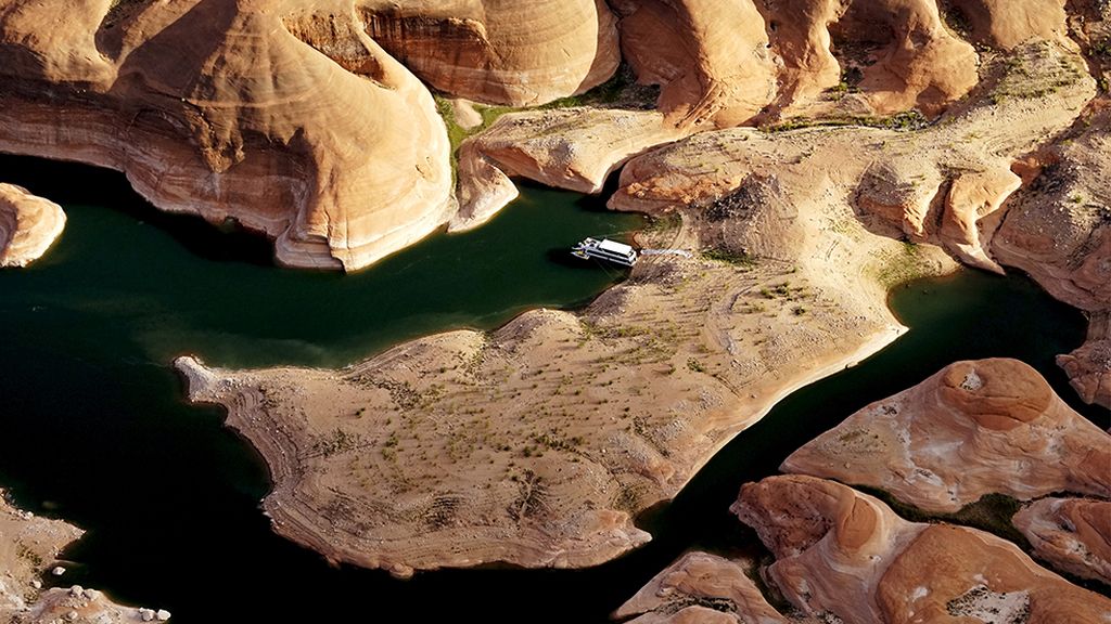 El segundo lago artificial más grande de EE.UU.