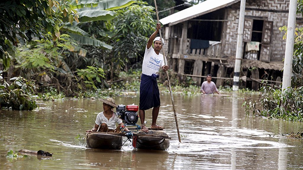 Hay más de 200.000 afectados por las fuertes inundaciones