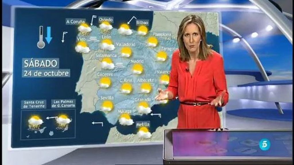 El tiempo, con Rosalía Fernández