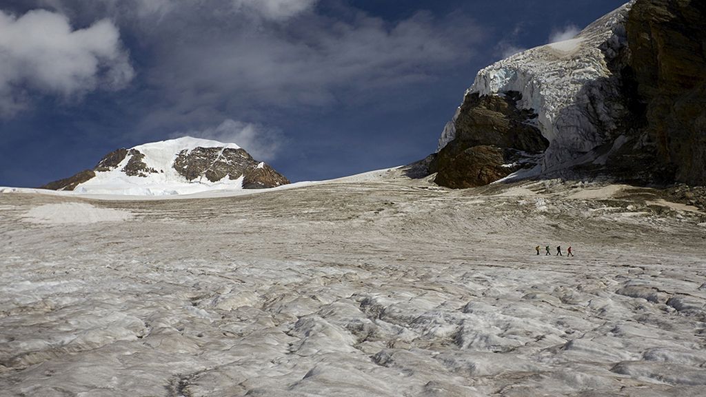 El Gran Aletsch mide 23 kilómetros