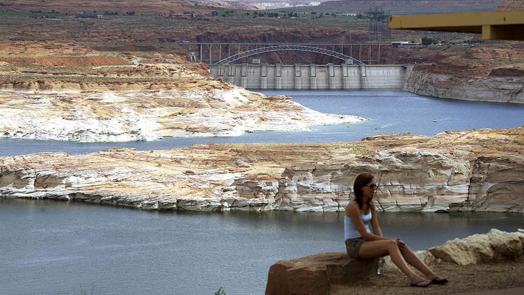 El segundo lago artificial más grande de EE.UU.