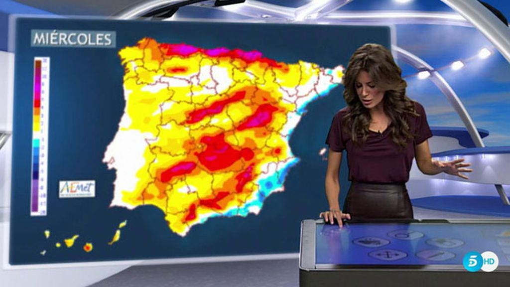 El viento y la lluvia en la mitad norte darán paso al sol en todo el país este miércoles