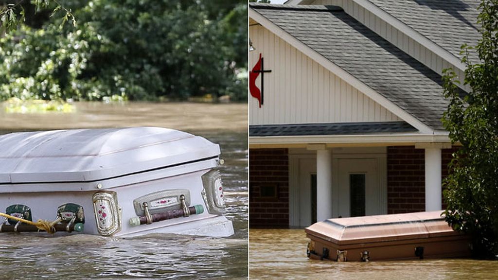 Es la peor catástrofe desde el huracán Katrina, según el gobernador del estado de Louisiana