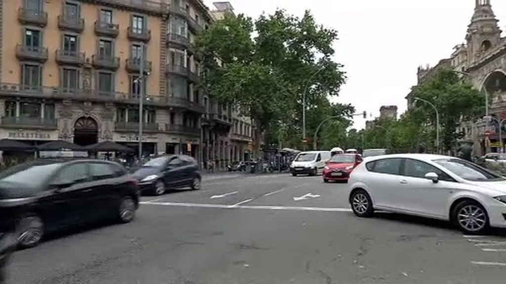 El día sin taxis en Barcelona
