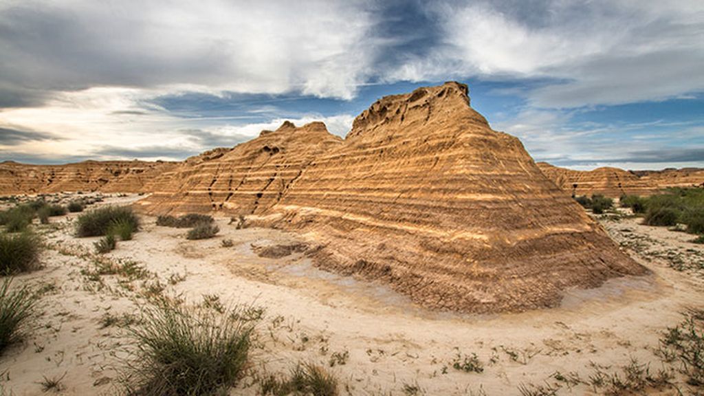 Las Bárdenas Reales, en Navarra