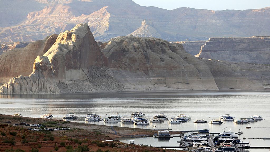 El segundo lago artificial más grande de EE.UU.