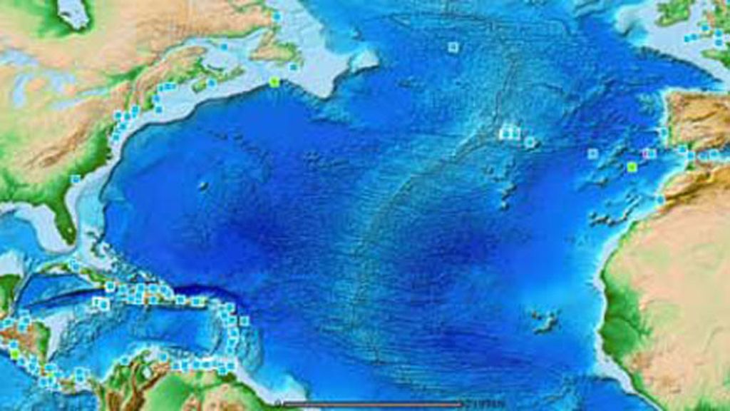 mapa de tsunamis