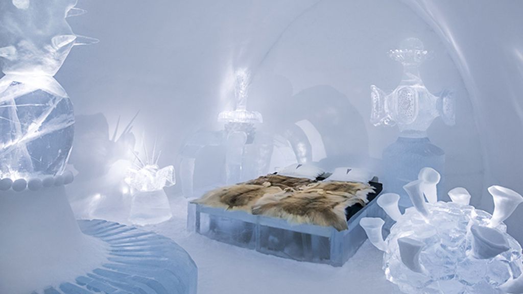 Icehotel en Jukkasjarvi, Suecia: el más grande y antiguo