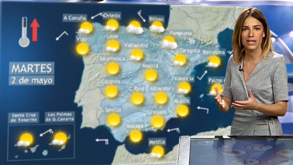 Adiós a las lluvias y a las heladas: aumento significativo en los termómetros