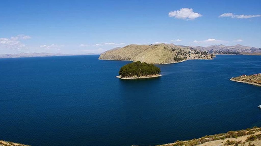 ¿Un chapuzón en el lago Titicaca?