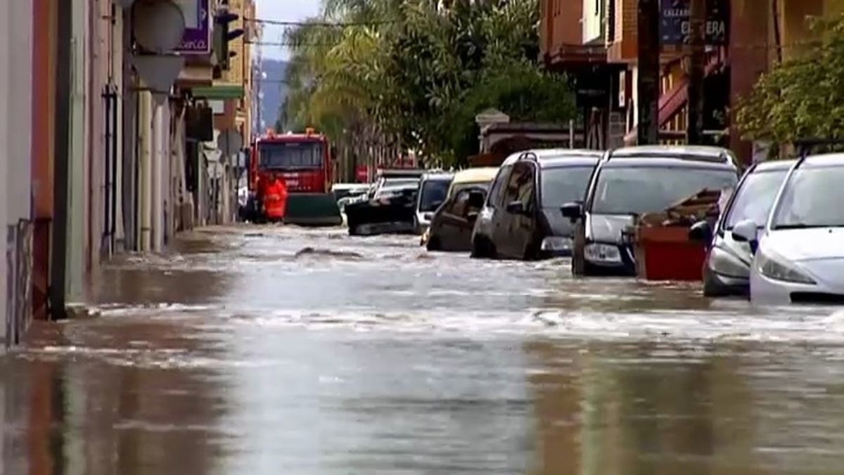 Inundación en Los Alcáceres (Murcia)