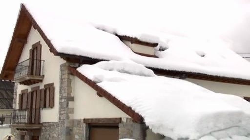 Los pueblos de Navarra, bajo la nieve
