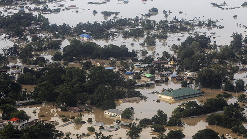 Myanmar, bajo las aguas
