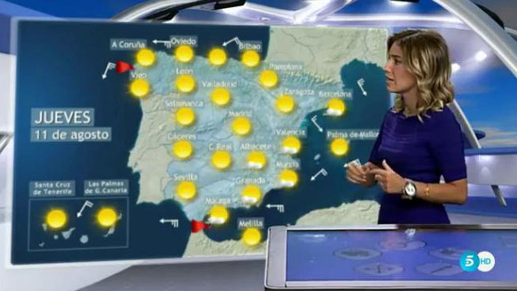 El frente frío dice adiós por el Mediterráneo y vuelve el tiempo estable en todo el país