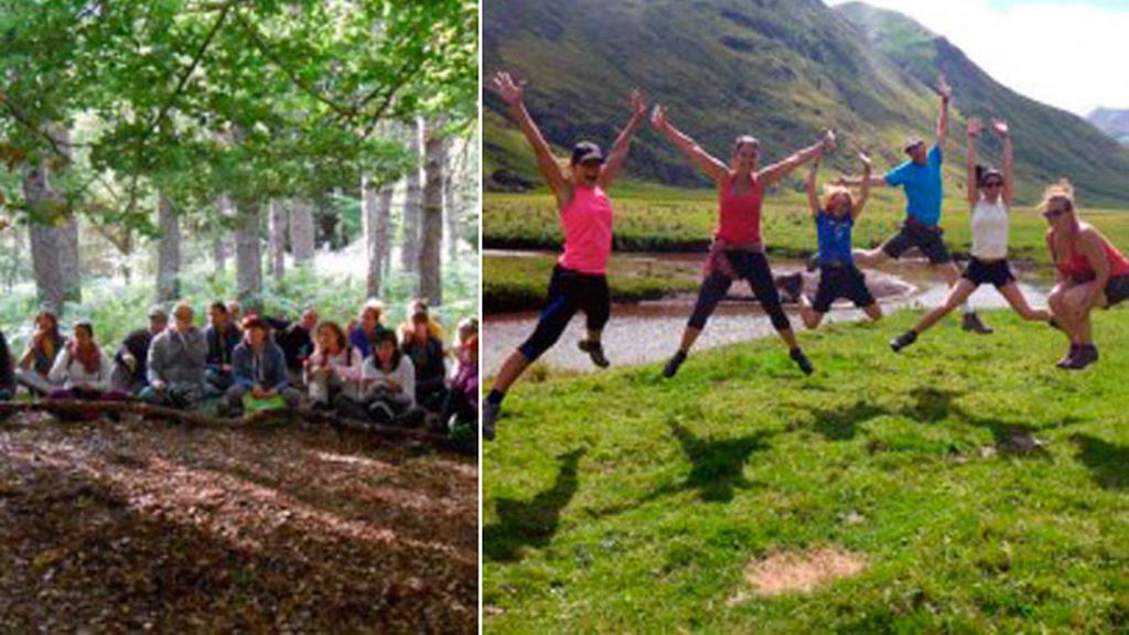 Entre montañas en Embosqadas. La Selva de Oza (Pirineo aragonés)