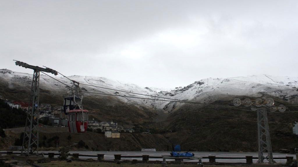 La noche del jueves se han producido mantos de nieve de entre 2 y 10 cm. de espesor