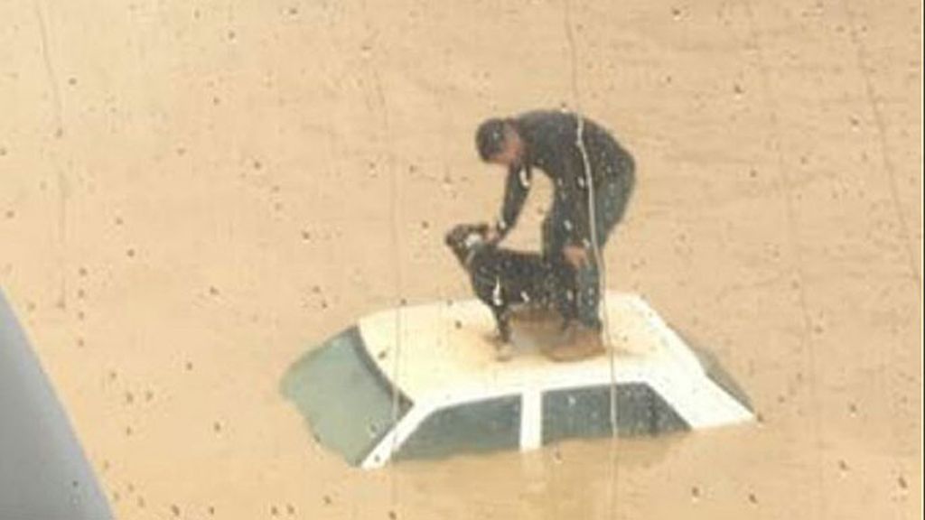 Los ciudadanos no han tardado en compartir imágenes de los destrozos