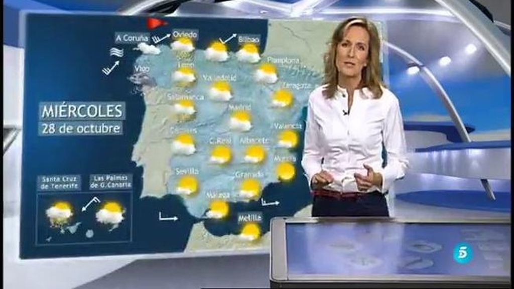 El tiempo, con Rosalía Fernández