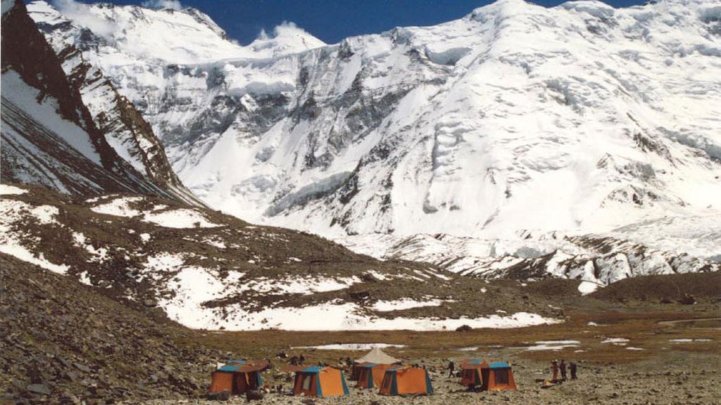 Desierto con tornados en Tayikistan