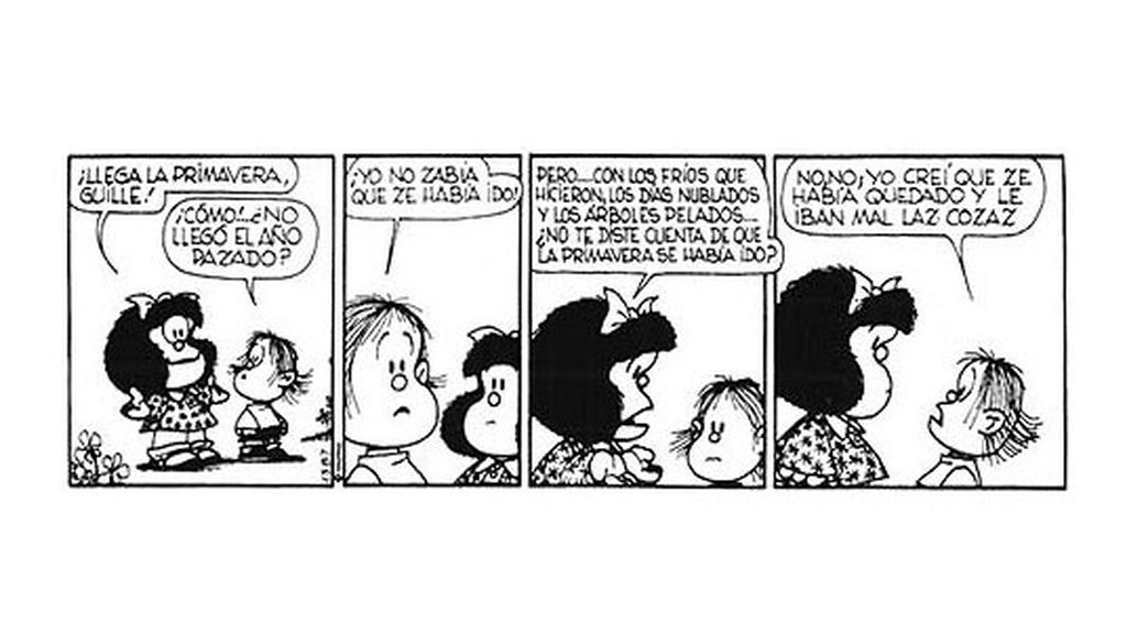 ¡Felicidades, Mafalda! Celebramos sus 52 años con sus viñetas más 'meteorológicas'