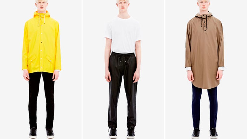 Los chubasqueros para la lluvia