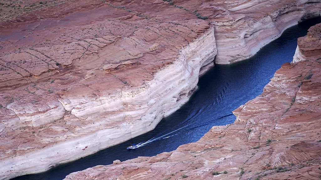 El segundo lago artificial más grande de EE.UU.