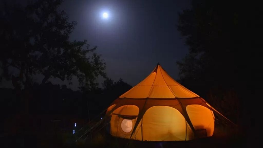 5. Alquila una tienda de campaña de lujo