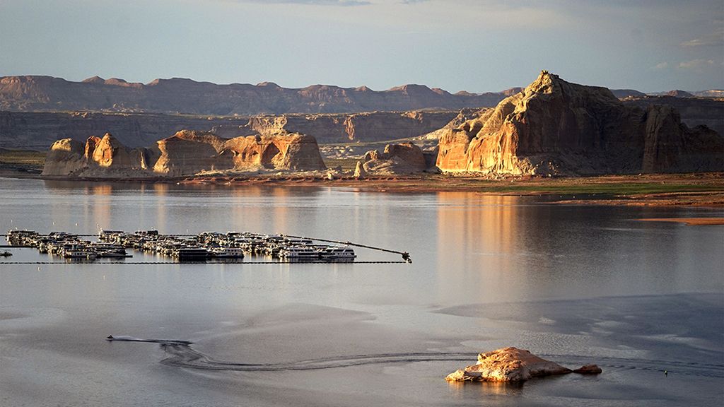 El segundo lago artificial más grande de EE.UU.