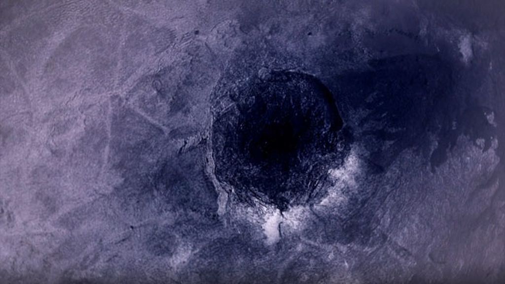 Sale expulsado del interior por la radioactividad