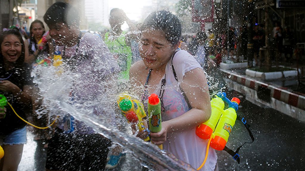 Songkran, la fiesta del agua en Tailandia