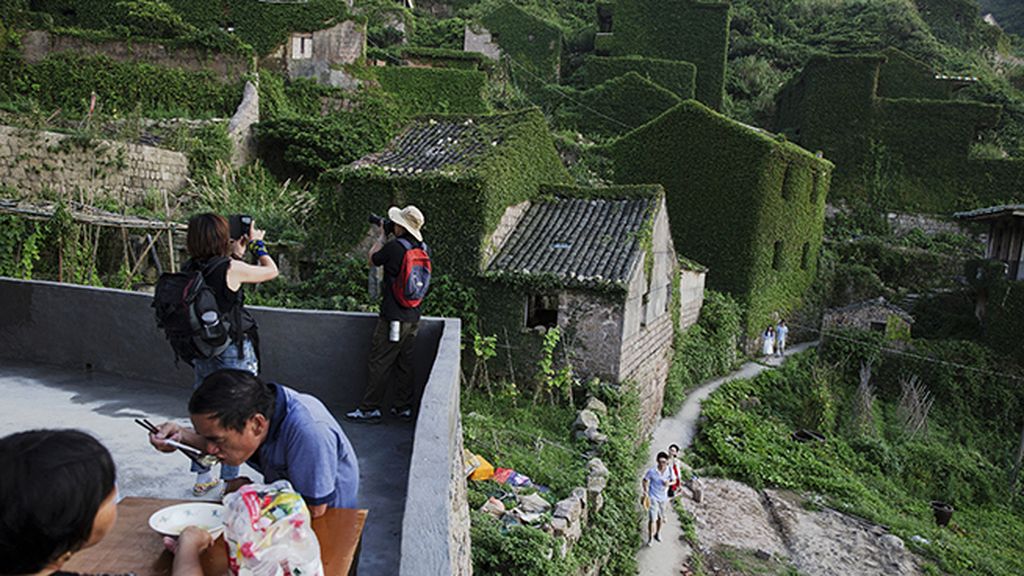 La pequeña aldea fue abandonada hace 20 años