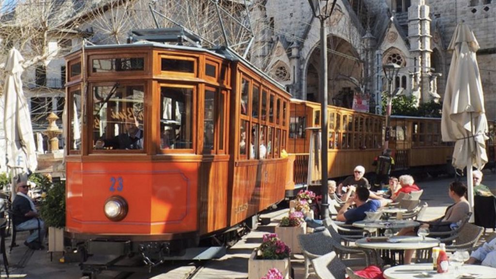 Será maravilloso viajar hasta Mallorca...