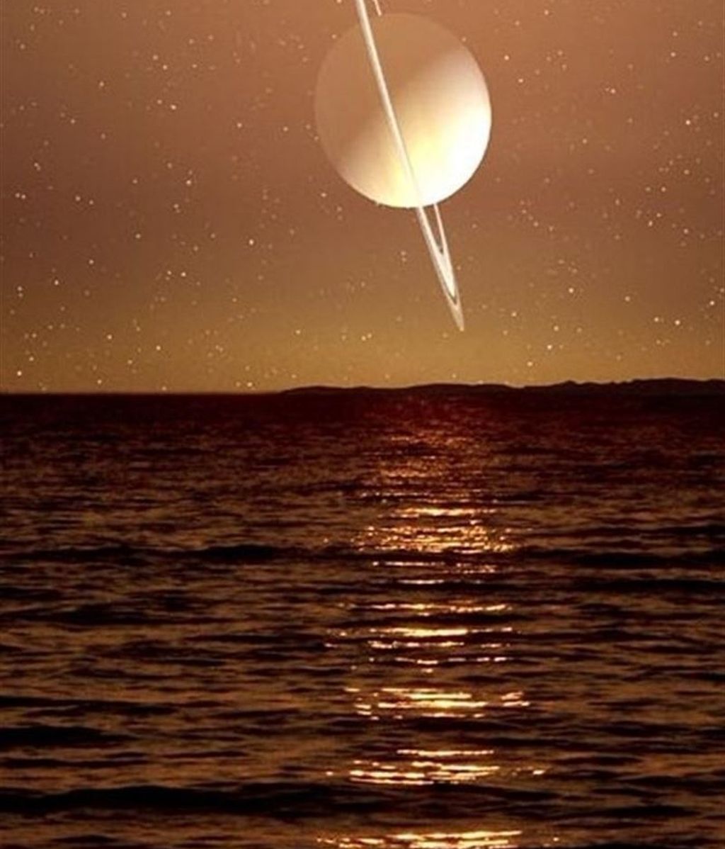 Resultado de imagen de Los mares de metano de Titán