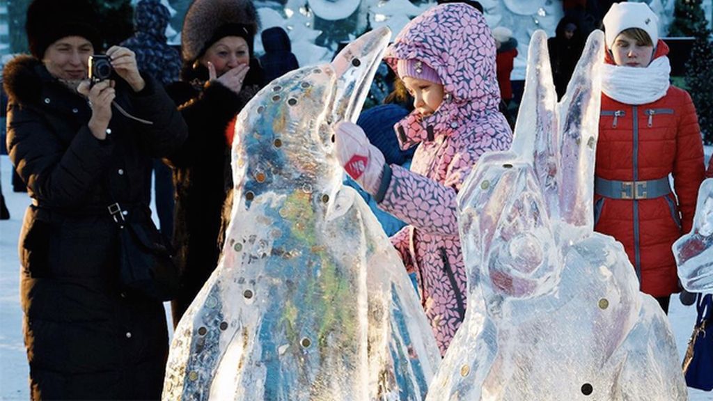 Arte con el frío: las esculturas de hielo más espectaculares del mundo