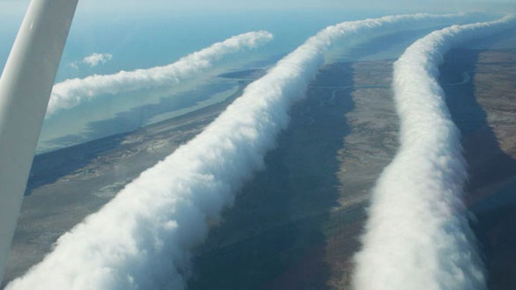 Las nubes 'Morning Glory' de Carpentaria