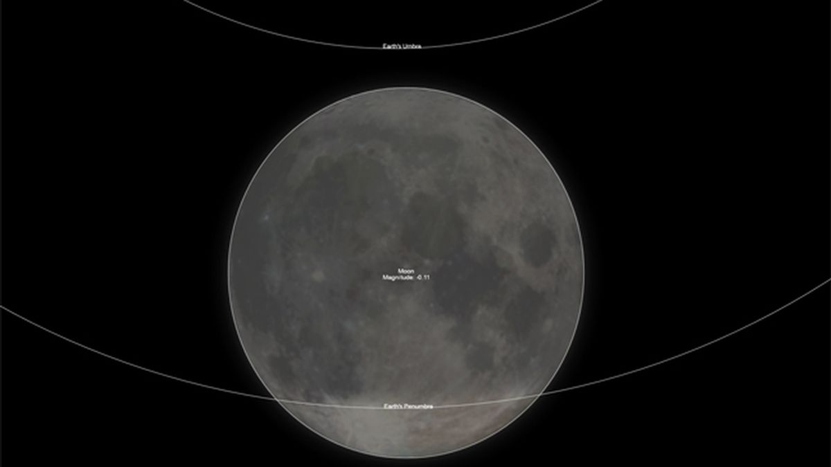 eclipse penumbral de luna