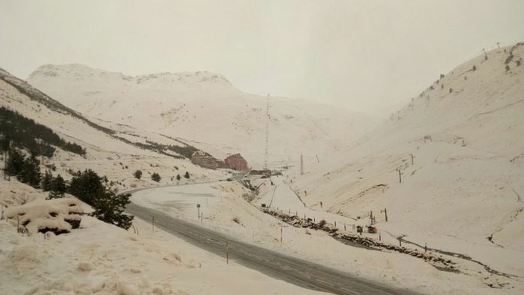 La estación de esquí de Astún en Jaca