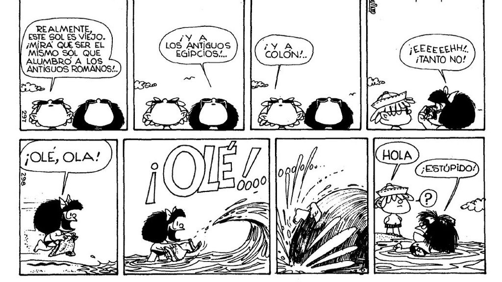 ¡Felicidades, Mafalda! Celebramos sus 52 años con sus viñetas más 'meteorológicas'
