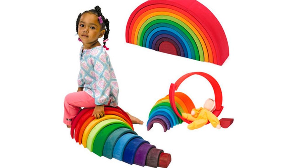 Arco iris apilable para vivir entre las nubes