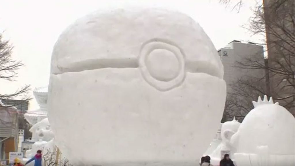 ¡'Pokeparada' de hielo!